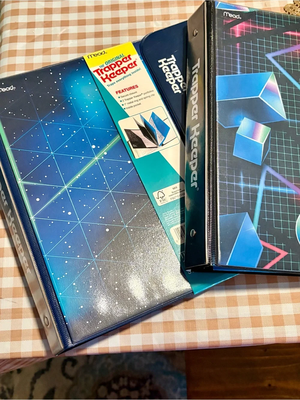 Trapper Keeper by Mead. All 3 new! Retro Prints of the 80s/90s Back to School